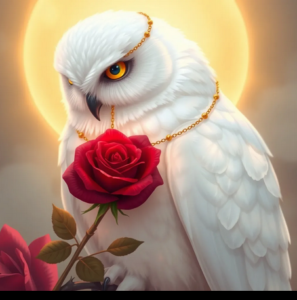 Enchanting Owl Earrings symbolic picture.